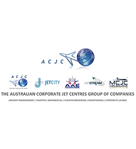 The Australian Corporate Jet Centres Group of Companies. - Logo